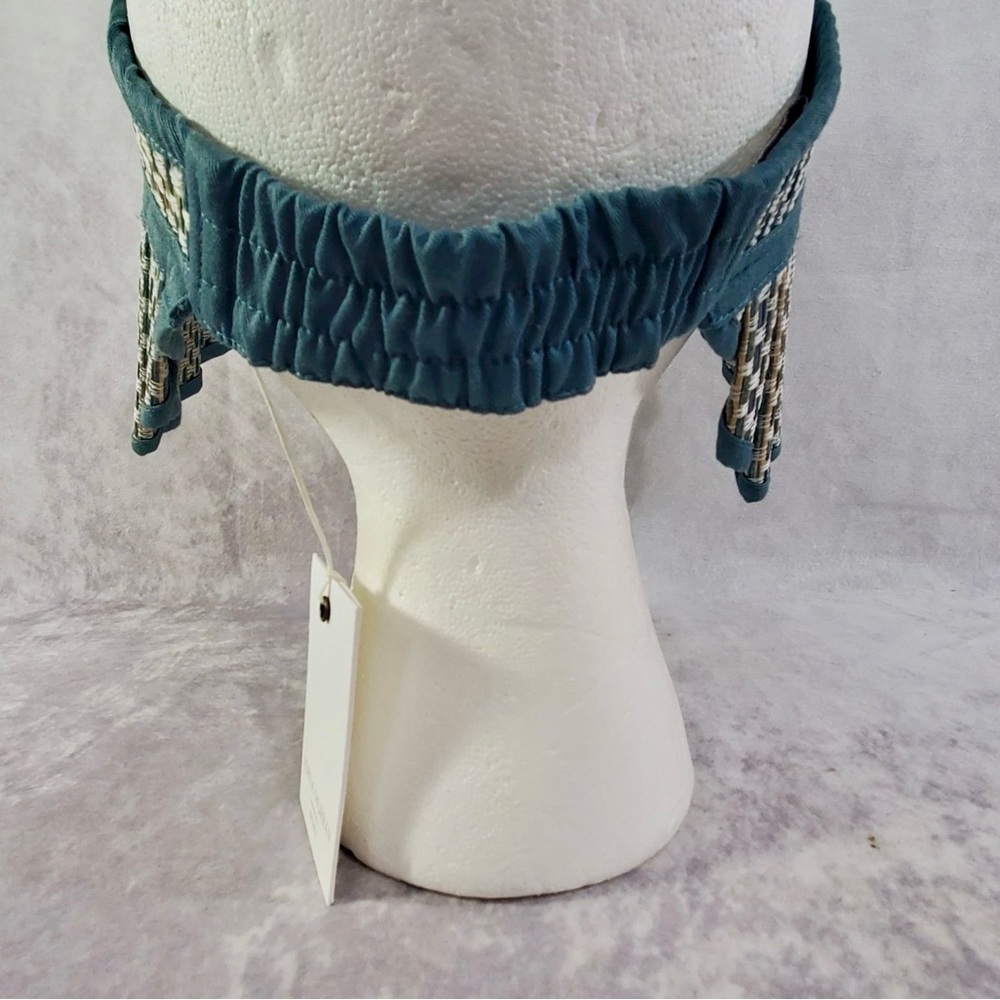 Lorna Murray Visor Medium NWT Packable Cannes Teal - Picture 3 of 7